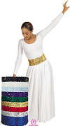 4 inch Wide Sequin Belt