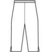 Capri Pant with Side Vent
