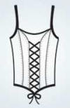 Front Lace Bustier