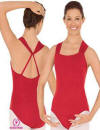 Britney "A" Line Halter Leotard