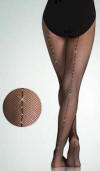 Rhinestone Fishnet Tights