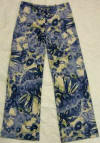 Zen Art Cropped Yoga Pant w/ Drawstring Waist