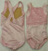 Sparkly Ruffle Front X-Back Tank Leotard