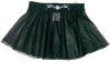 2-layer Chiffon Pull-on Skirt w/ Floral Embroidery