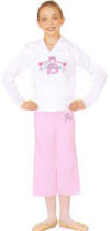 Princess Aurora's French Terry Glitter Dancer Hooded Pullover