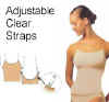 Long Line Pull on Camisole with See-through Straps