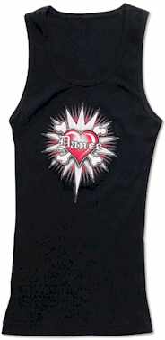 Dance to the Bone Rib Tank