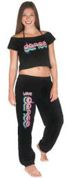Gia-Mia Neon Dance Crop Top