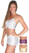 Gia-Mia Sequin Bra Top
