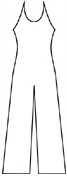Halter Jazz Unitard
