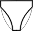 Men's and Boy's Full Bottom Dance Belt - Cotton Spandex