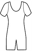 Short Sleeve Biketard