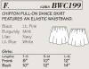 Short Chiffon Pull-on Skirt