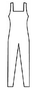 Square Neck Tank Unitard