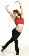 Sculpted Back Midriff Tank w/ Binding