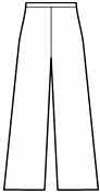 Wide Leg Jazz Pant