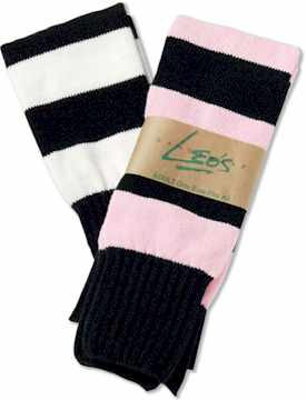 Wide Stripe Legwarmers