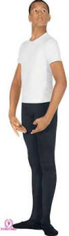 Men's Seamless Footed Tights