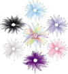 Rhinestone Streamer Scrunchie