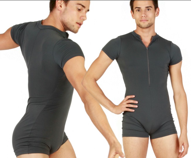 Short Sleeve Zip Front Bike Tard (min. order 3 per color - any sizes)